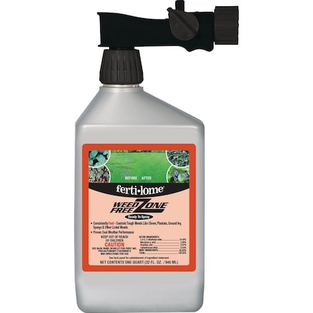 Ferti-Lome Weed Free Zone 32 Oz. Ready To Spray Weed Killer 10527